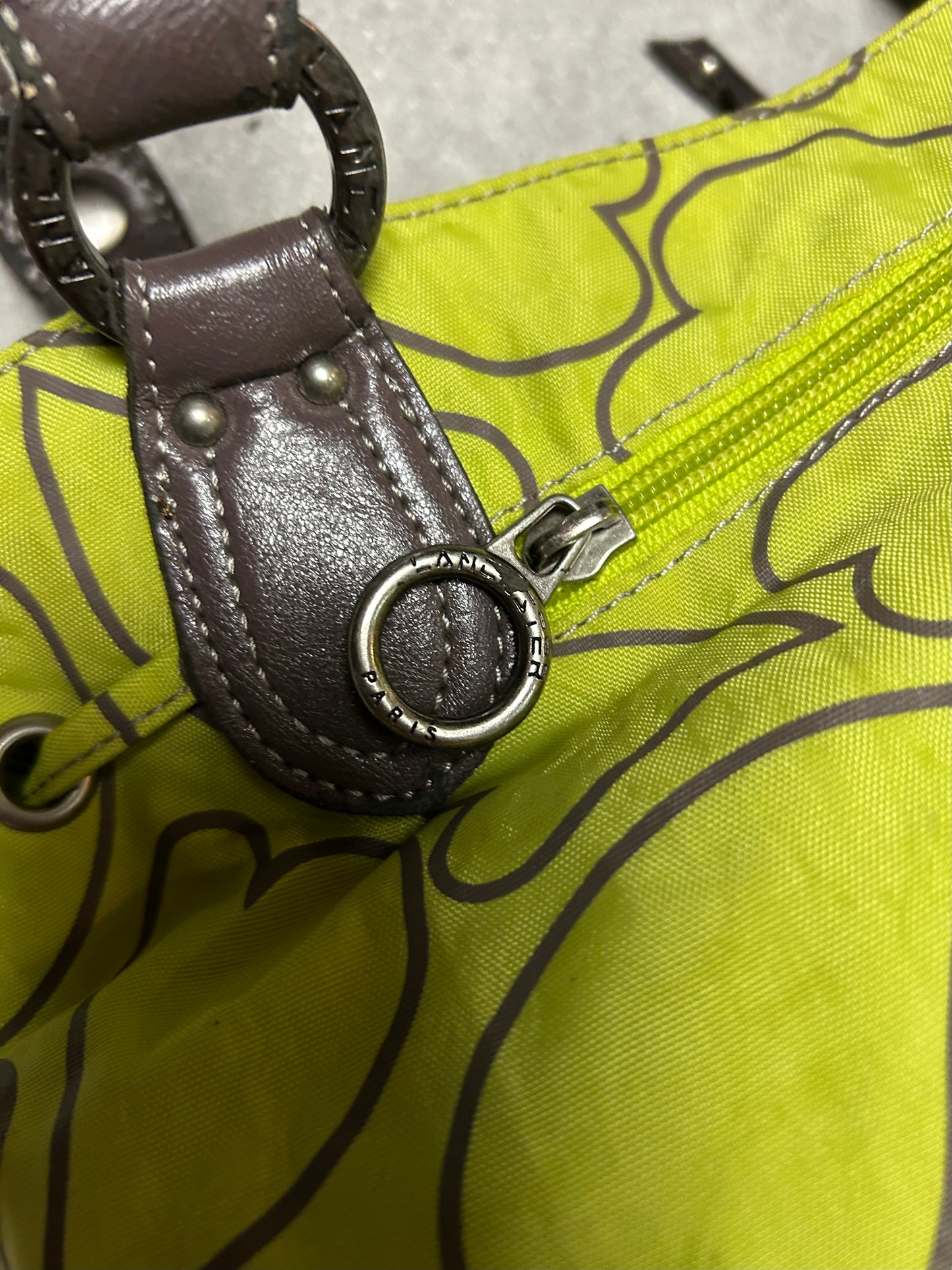 Sac à main Lancaster Paris à motif cœur