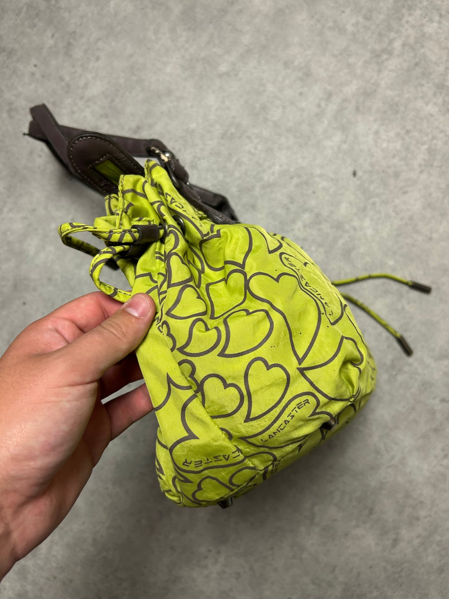 Sac à main Lancaster Paris à motif cœur