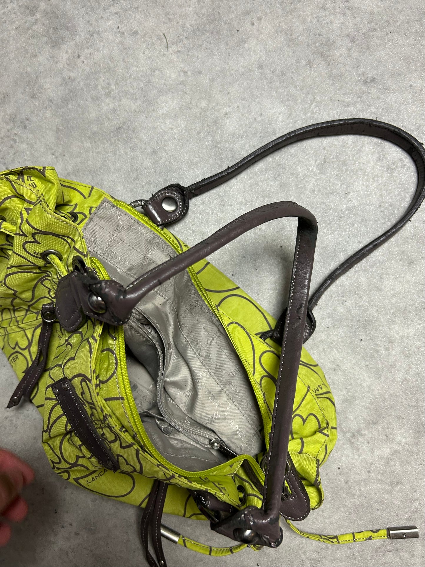 Sac à main Lancaster Paris à motif cœur
