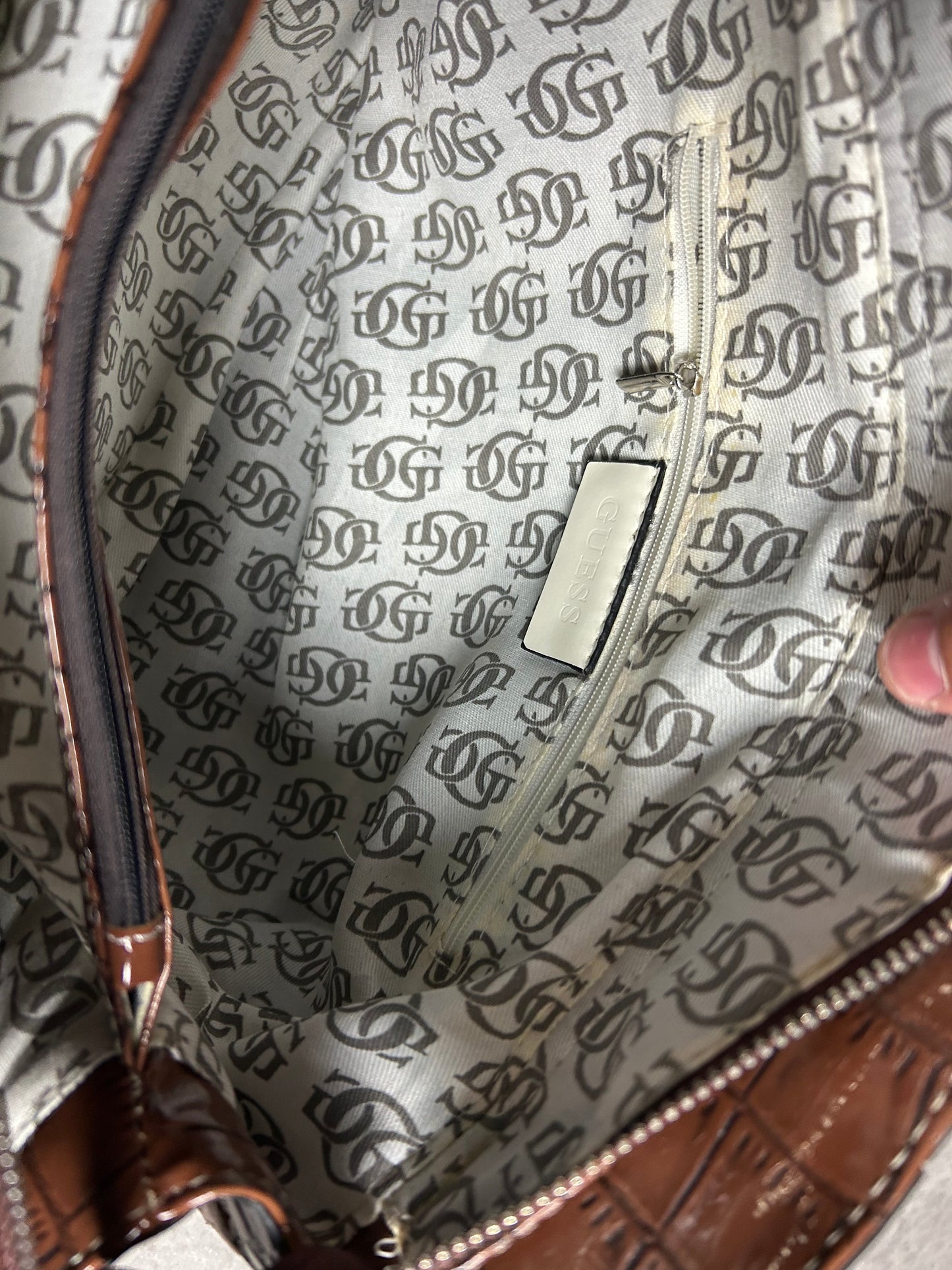 Sac à main Guess écaille vintage y2k