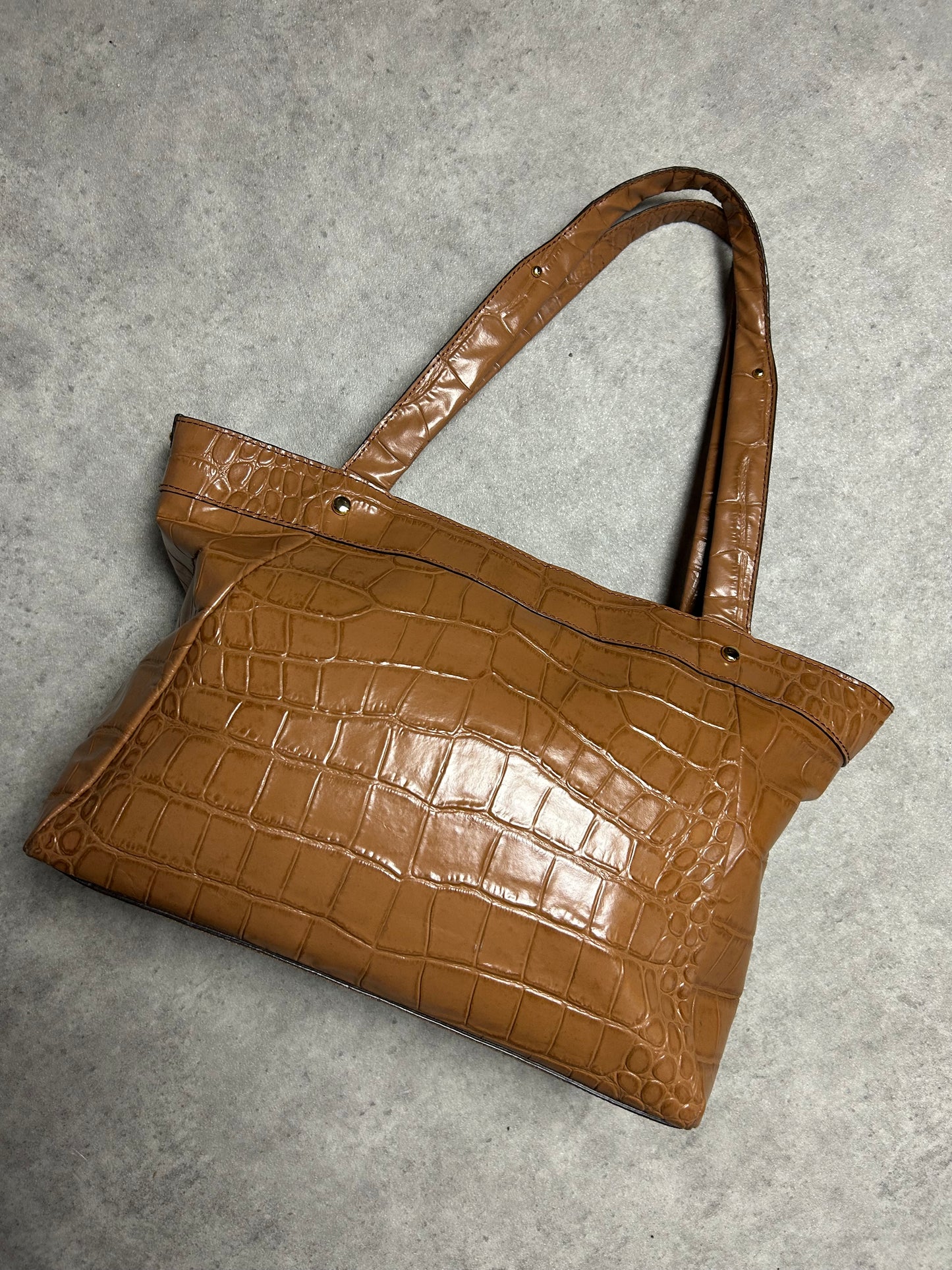 Sac à main - Ralph Lauren - écaille marron claire