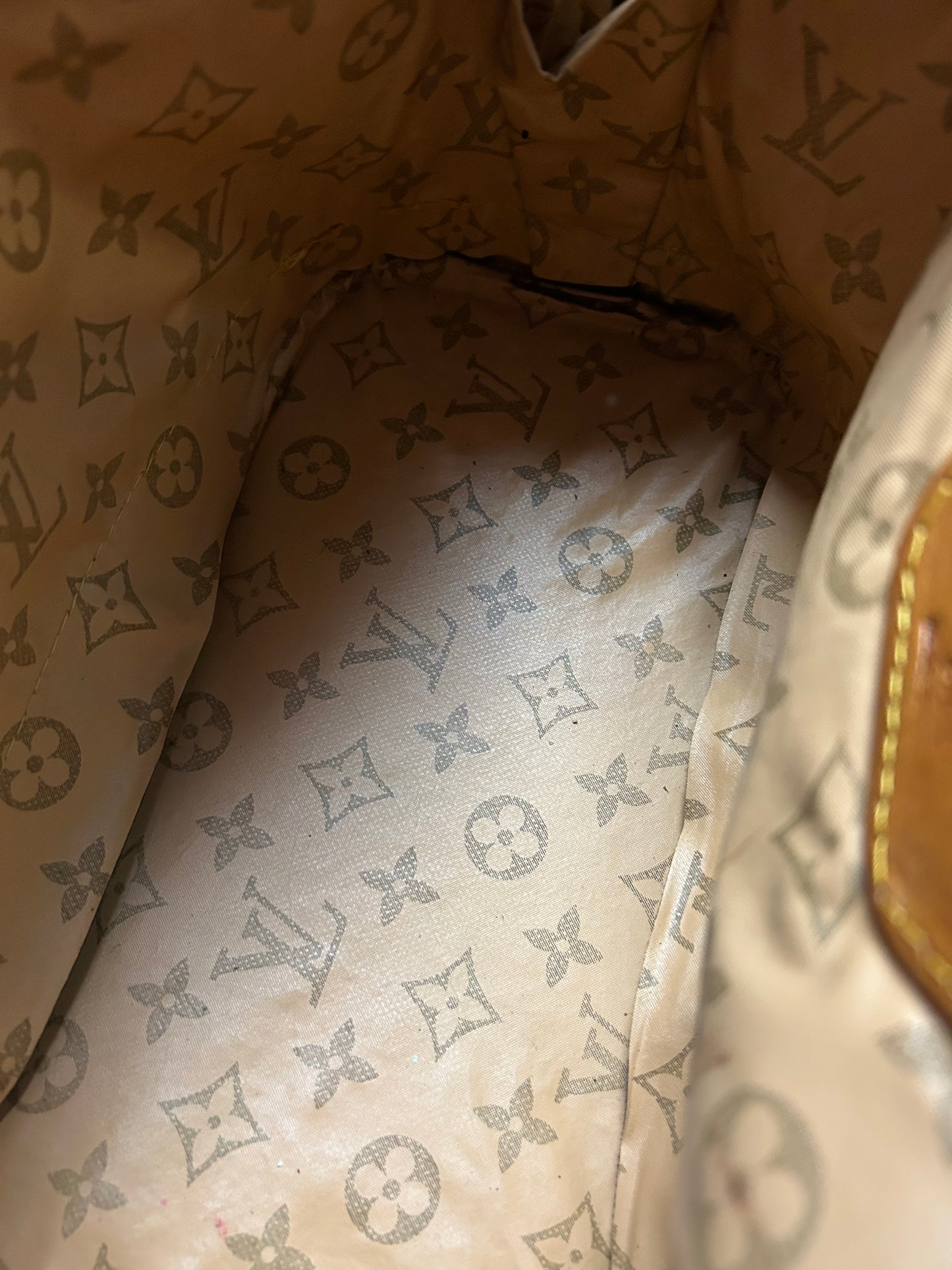 Sac à main Louis Vuitton Damier Alma en cuir vintage année 90/2000’