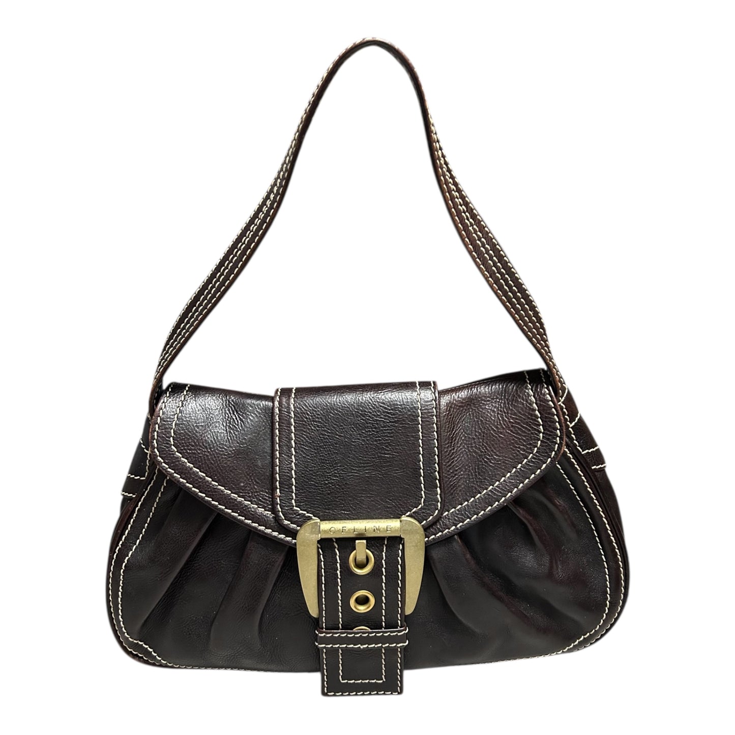 Sac à main Céline - marron - cuir
