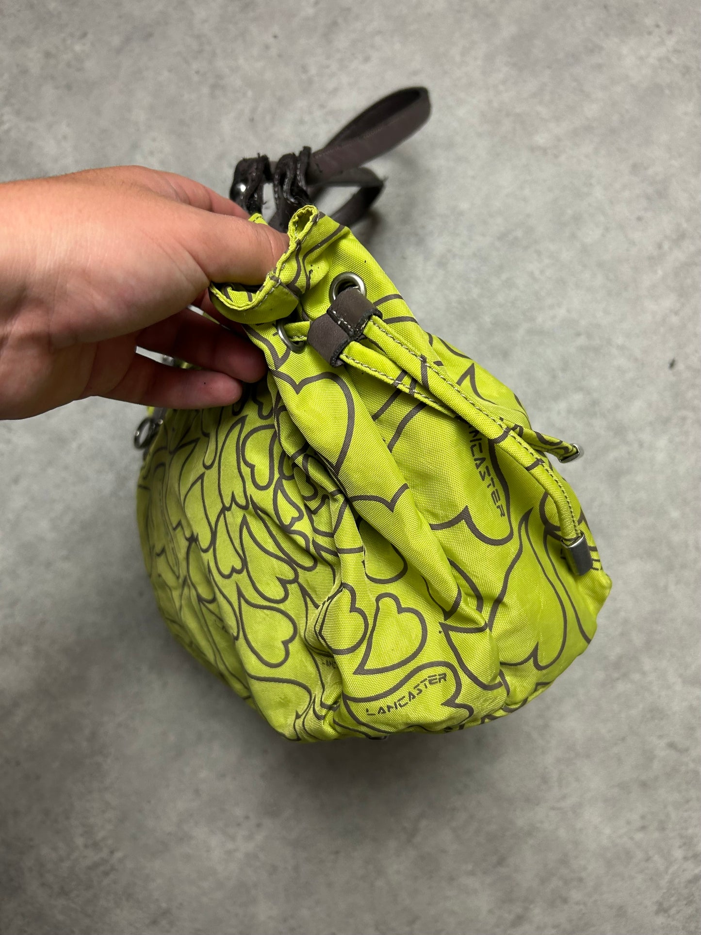 Sac à main Lancaster Paris à motif cœur