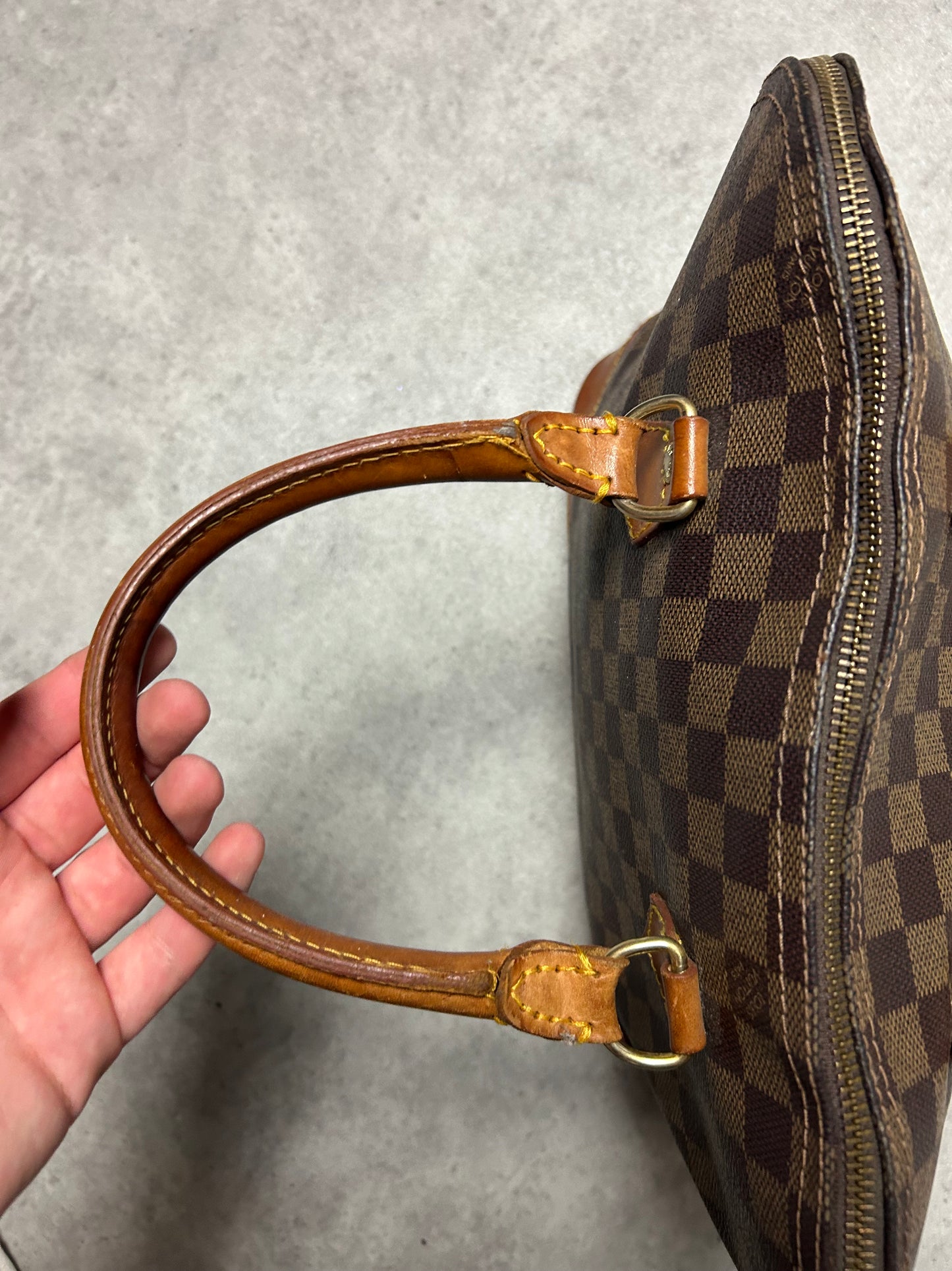 Sac à main Louis Vuitton Damier Alma en cuir vintage année 90/2000’
