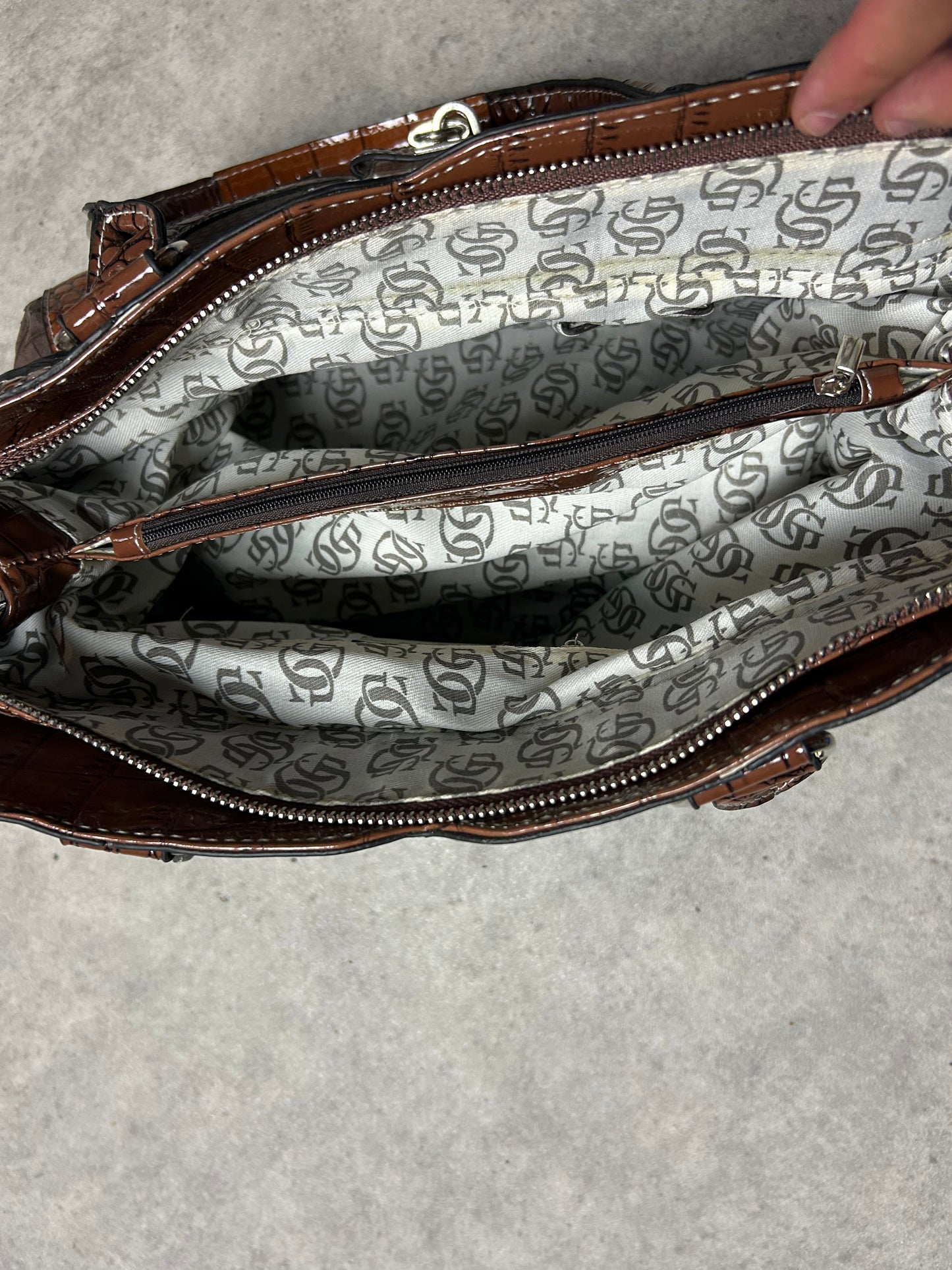 Sac à main Guess écaille vintage y2k