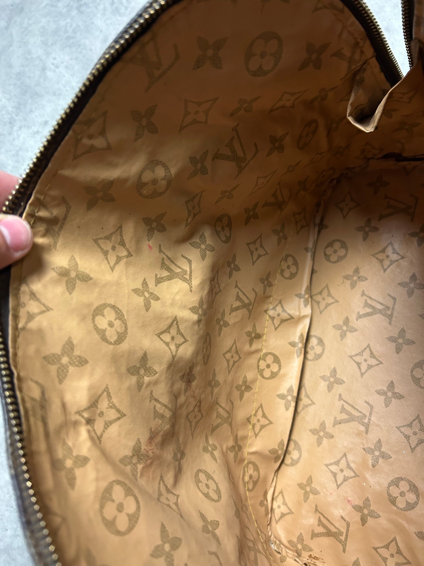 Sac à main Louis Vuitton Damier Alma en cuir vintage année 90/2000’