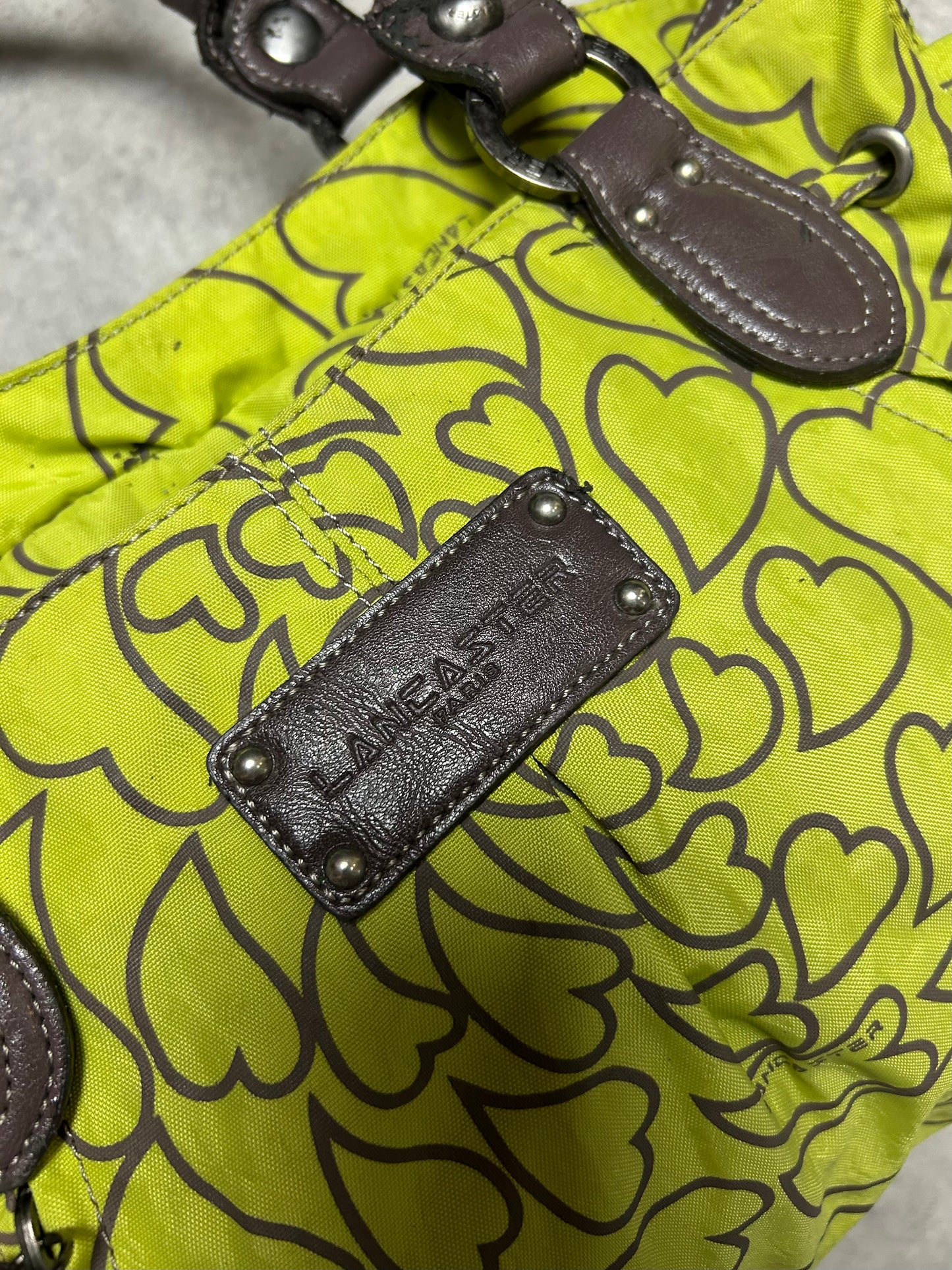 Sac à main Lancaster Paris à motif cœur