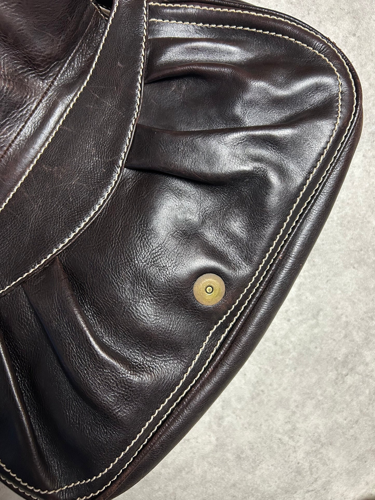 Sac à main Céline - marron - cuir