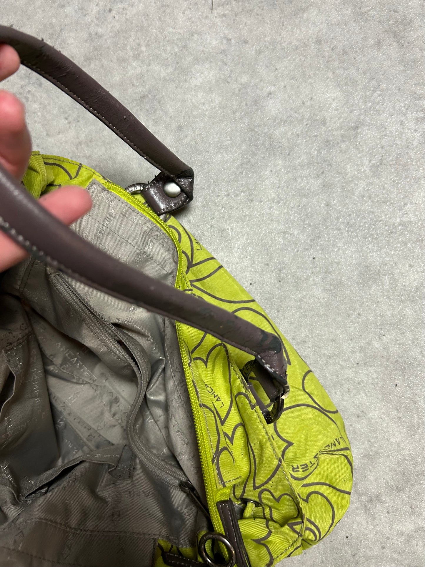 Sac à main Lancaster Paris à motif cœur