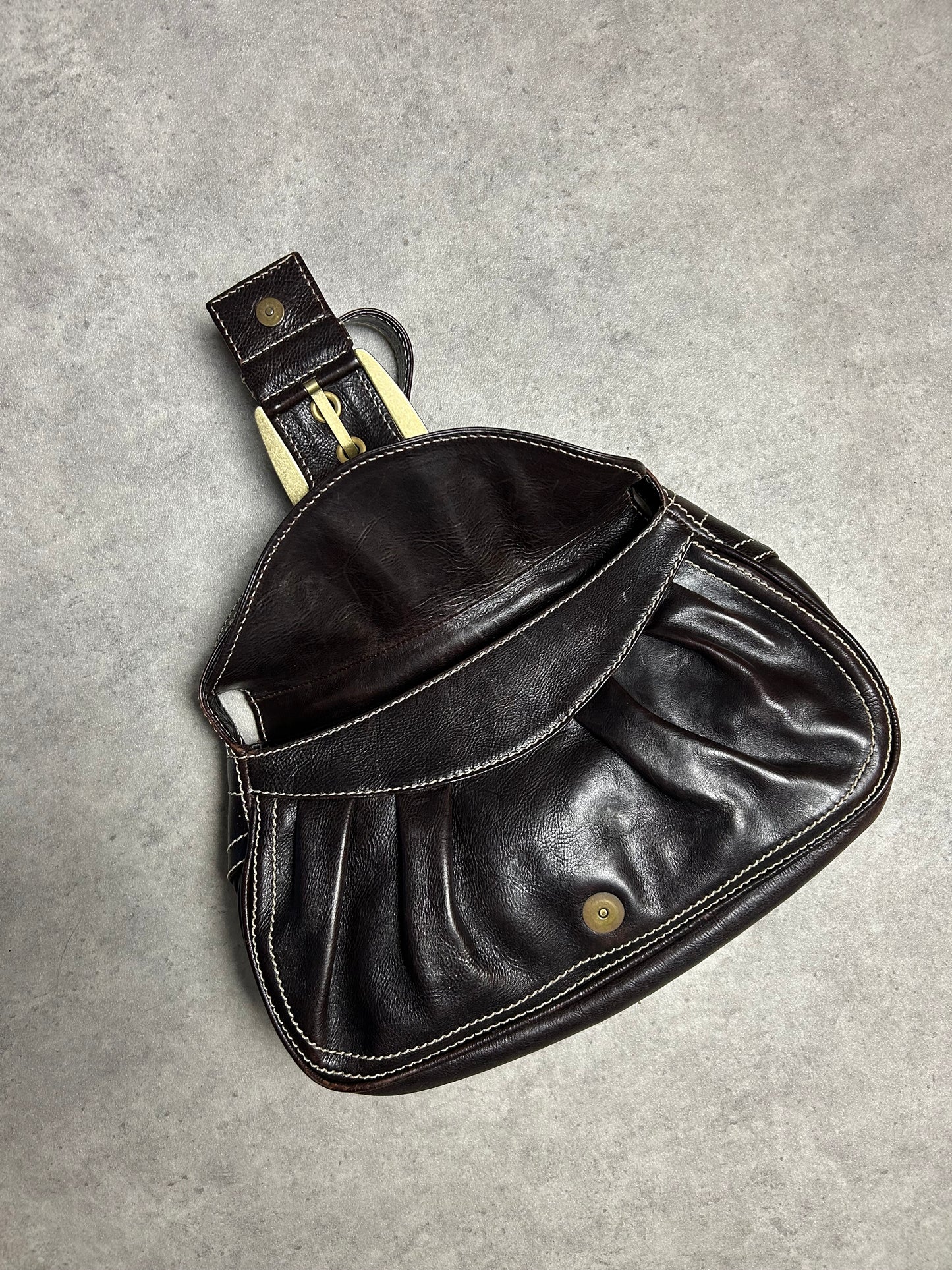 Sac à main Céline - marron - cuir