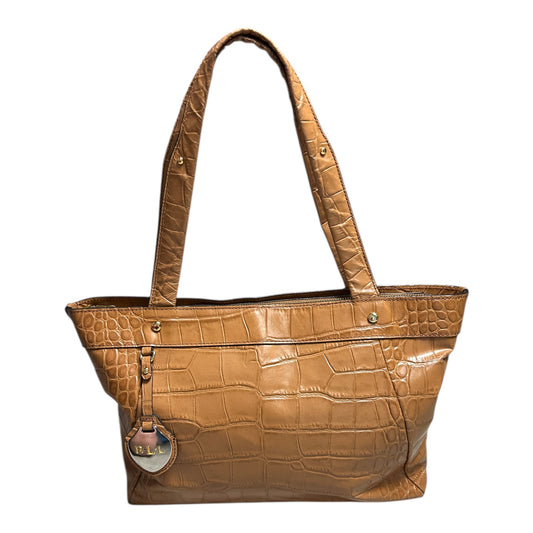 Sac à main - Ralph Lauren - écaille marron claire